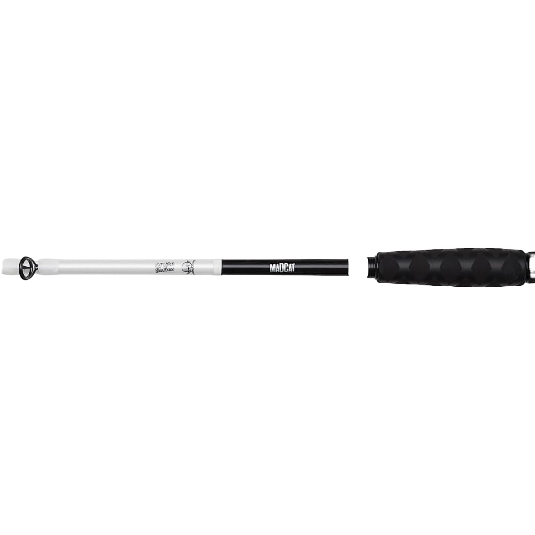 Madcat White Baitcast 2,20m 50-110g - Baitcasterrute zum Spinnangeln, Wallerrute, Baitcaster