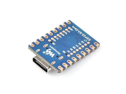 waveshare 2 PCS ESP32-S3 Mini Development Board with 2.4GHz Wi-Fi,Bluetooth 5 Support,Based on ESP32-S3FH4R2 Dual-Core Processor,240MHz Running Frequency, USB Type-C Port - Image 8