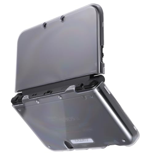 Image of VSEER New 3DS XL Case - Ultra Clear Crystal Transparent Hard Shell Protective Case Cover Skin Hinge-Less Design for New 2015 Nintendo 3DS XL LL - Clear