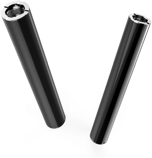 2pack Universal Black Replacement Pen Battery Threaded Rechargeable USB for Soldering, Home Repairs, and More with USB Charger