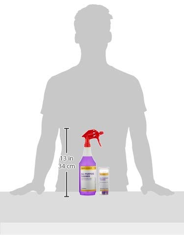 AmazonCommercial Dissolvable All-Purpose Cleaner Kit with 12 Refill Pacs