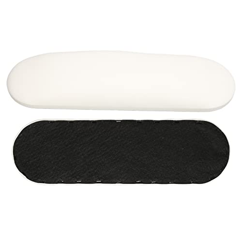 Nail Art Hand Pillow, Soft PU Leather Easy Clean Manicure Arm Rest Cushion for Nail Salon White - Image 3