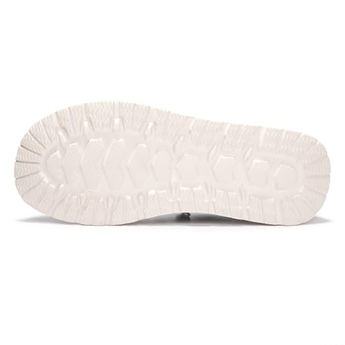 Image of Women's Canvas Loafers, Comfortable Slip-On Walking Shoes