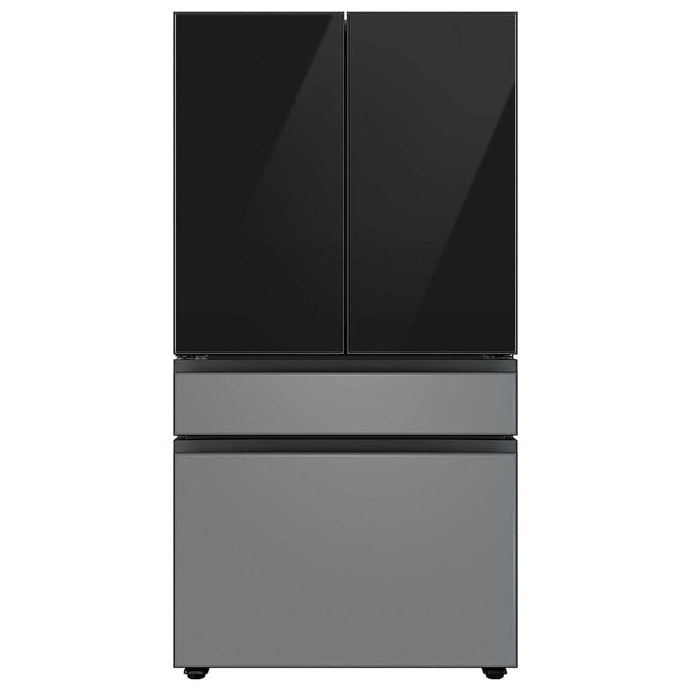 Samsung RAF36DMM31 Bespoke 4-Door French Door Refrigerator Panel - Middle Panel - Gray Glass on Fridge.com