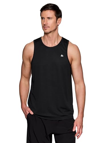 RBX Active Men's Lightweight Quick Dry Performance Sleeveless Muscle Tee