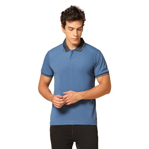 Image of INKKR Men's Solid Regular Fit T-Shirt