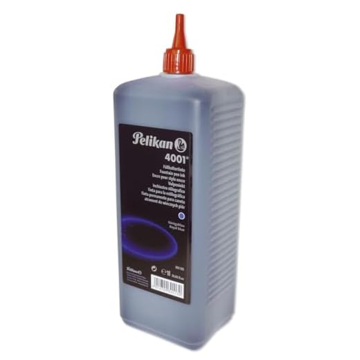 Pelikan 301135 - Bote de tinta (1 litro), azul