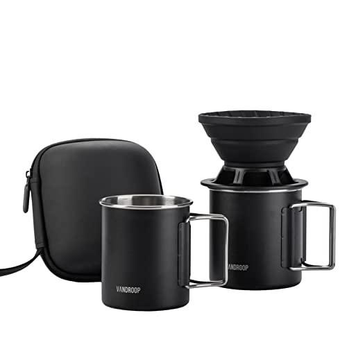 Vandroop Portable Pour Over Coffee Maker Set