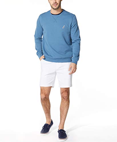 Nautica mens Basic Crew Neck Fleece Sweatshirt2