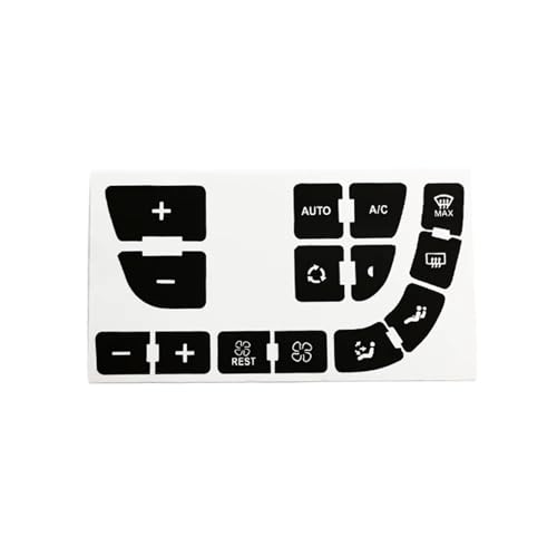 Autocollant bouton lève-vitre de voiture C4 pour rénover l'habitacle de votre Picasso