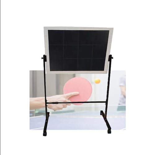 Planche De Rebond Tennis Table sur Pied, Ping-Pong Intérieure/extérieure, Cadre Et Roues en Acier Solide