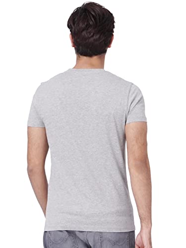 Image of JACK & JONES Men's Printed Slim Fit Crew Neck T-Shirt