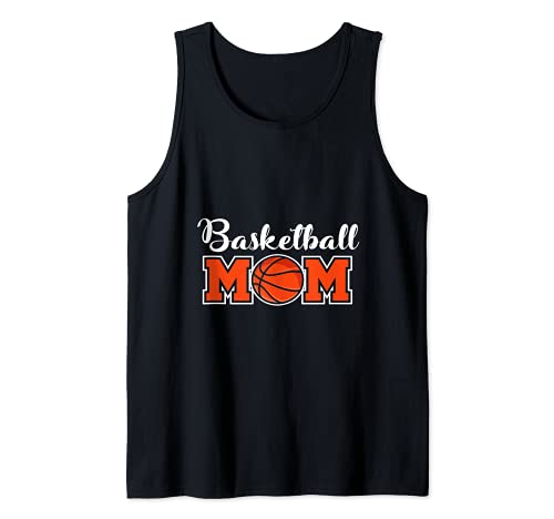 Game Day Basketball Player Proud Mom, Mother's Day Baller Tank Top, Black