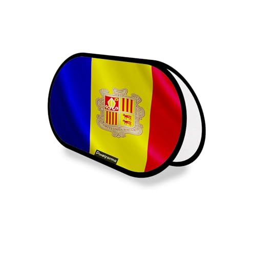 Drapeau Andorre publicitaire résistant aux intempéries format 70x120cm