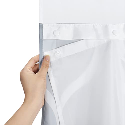 Top 10 Best Hookless Shower Curtain Liner Replacement 2023 Reviews