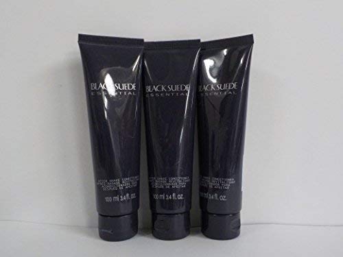 Avon Black Suede Essentials After Shave Conditioner 3.4 Fl. Oz. - (Lot of 3)