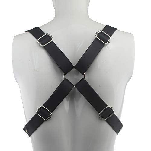 Udekit Hochwertige Einstellbar Schwarzes Leder Pistolen Halfter für Frauen Mädchen Kinder Cosplay