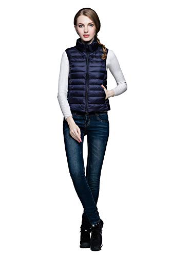 Camii Mia-Puffer-Vest-for-Women-Winter Vest Ultra Lightweight Down Packable Water Resistant Warm Zipper4
