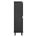Seville Classics UltraHD Solid Steel Rolling Lockable Metal Storage Cabinet Locker Organizer, w/Adjustable Shelves for Garage, Warehouse, Office, Classroom, Graphite, 36
