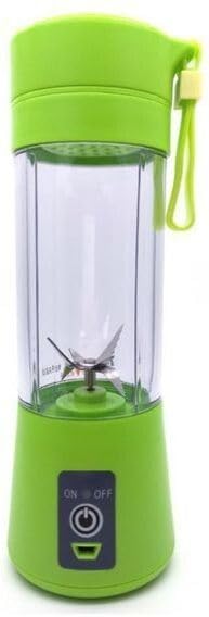 220 W Juicer (Portable Battery Operated Juice Blender Rechargeable Fruits Mixer Bottle 380ml Bottle (Multicolor, 1 Jar) 450 Juicer Mixer Grinder | 1 Jar | Multicolor)-image-0