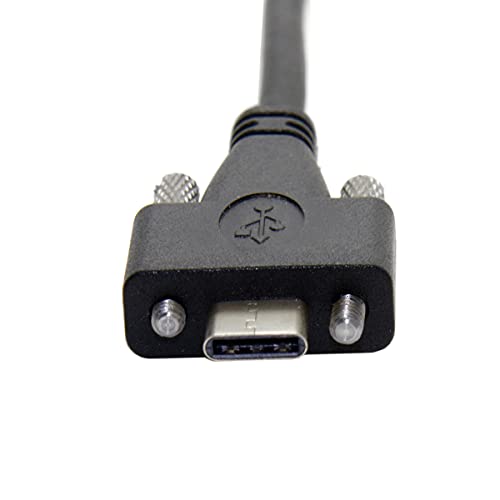 Cablecc USB 3.1 Type-C Dual Screw Locking to Standard USB3.0 Data Cable 1.2m 2m 3m Panel Mount Type(3M), 3.0M - Image 3