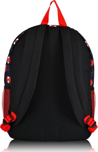 Spider-Man Spiderman Backpack for boys Set - Bundle with 16" Marvel School Bag with Front Pocket Plus Water Bottle, Stickers, More | Spiderman Backpack for Kids, Boys, Girls3