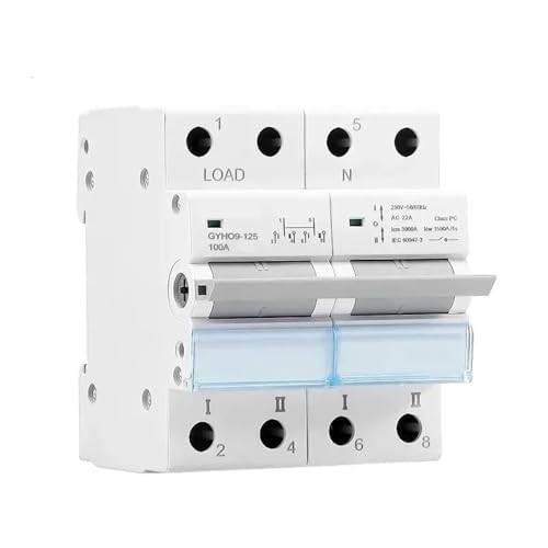 Interrupteur d'isolement manuel double alimentation 63A MTS inverseur 3P