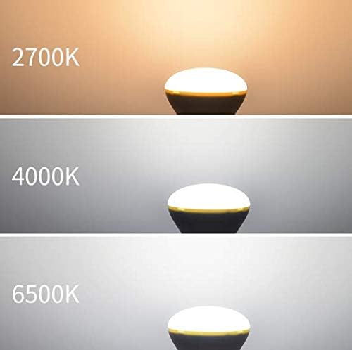 Miniatura 7 de KLED Bombilla LED, luz de inundación LED, BR16 R16 5W (equivalente a 50 W), 450 lúmenes, 6000 K (blanco frío), base de candelabro E12, iluminación