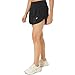 ASICS Women's Road 3.5IN Short Running Apparel, S, Performance Black