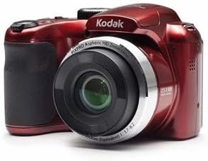 Miniatura 6 de Kodak PIXPRO AZ255 Astro Zoom - Cámara digital de 16MP (rojo) con cargador de batería AA/AAA rápido con 4 baterías recargables AA 2700 Mah, tarjeta