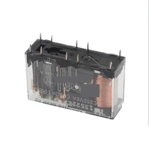 Relé G7SA-2A2B-24VDC repuesto para reparar placas de control industrial y evitar fallos 6A