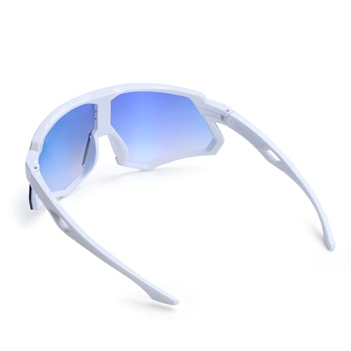 Image of Dervin UV Protected Non-Polarized Sports Sunglasses for Men & Women Driving Cycling Fishing Cricket Sunglasses