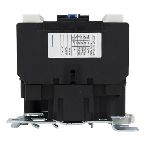 Contacteur CA 50 A 3 pôles NO NF CJX2-5011 commande 220V triphasé - 4