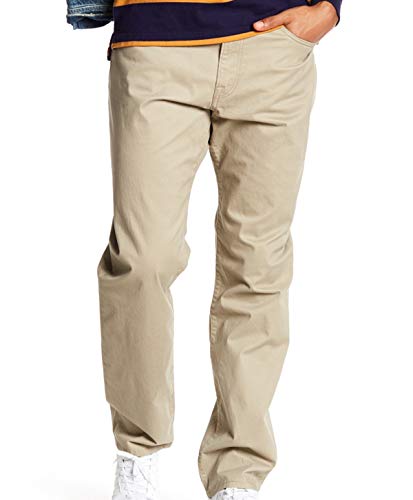 Lucky Brand Mens 32X32 Heritage Slim Fit Pants Beige 32