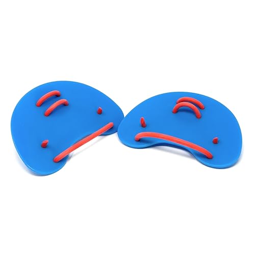 AQASKIN Mezze Palette Nuoto Allenamento Resistenti e Leggere – Piscina e Mare – Ideali per Adulti e Bambini – Unisex (Quantità 1 Paio)