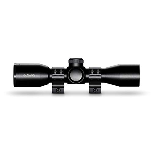 Hawke Optics XB 3×32 with Match Rings IR XB SR Reticle Crossbow Scope