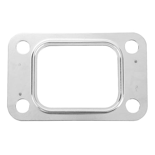 Aramox Junta de Montaje del Turbocompresor para T2 T25 T28 Turbo, Reemplazo de la Junta de Brida del Colector de Entrada de Escape de la Turbina de Acero Inoxidable