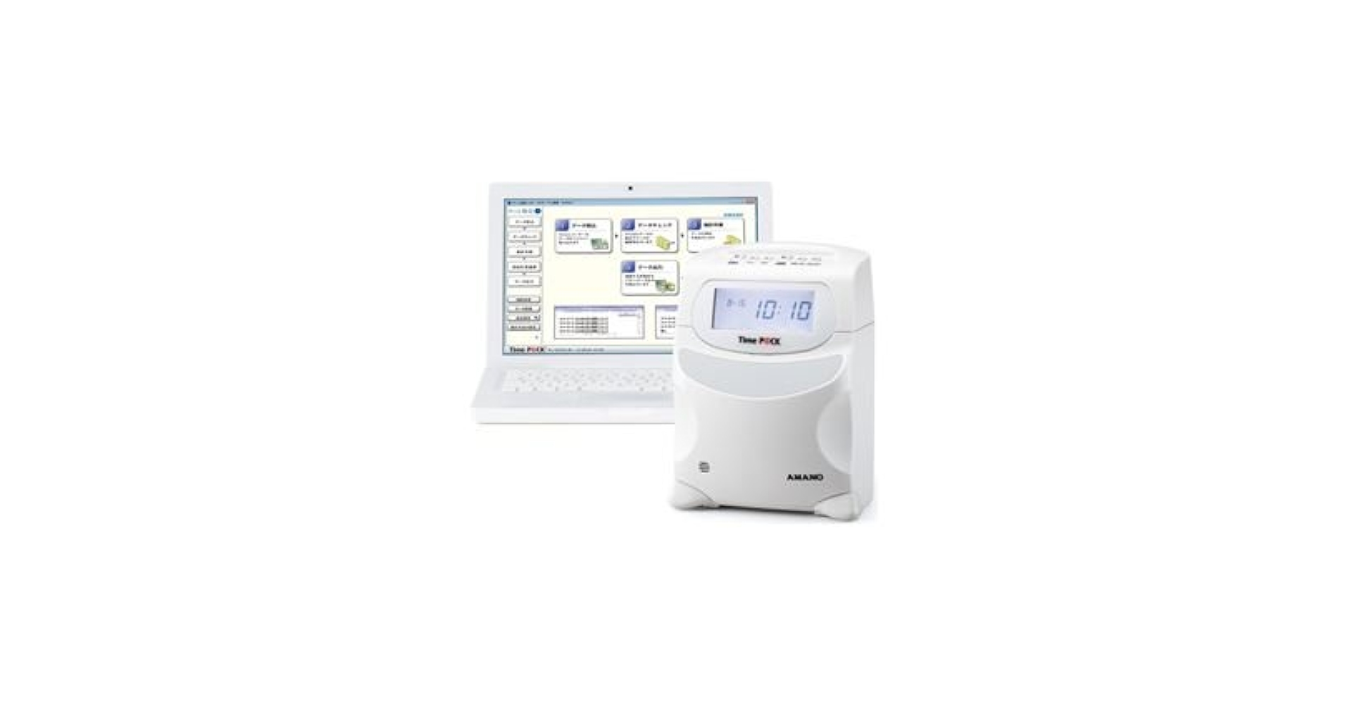 Amazon.co.jp: アマノ PC接続式タイムレコーダーTimeP@CKIII1台