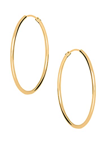 My Gold Damen Ohrringe Gold 585 Creolen Echtes Gelbgold (14 Karat) Ø 30mm Damenohrringe Paloma Blanca C-04112-G401 My Gold Damen Ohrringe Gold 585 Creolen Echtes Gelbgold (14 Karat) Ø 30mm Damenohrringe Paloma Blanca C-04112-G401