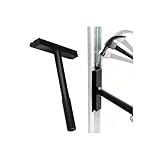 333'S Garage Door Track Anvil - Clamp-On 2-Inch Track Straightener for Vertical Roller Rails, No Removal, Quiets Noisy Doors, Heavy-Duty Garage Door Tools