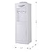 Water Cooler Dispenser for 5 Gallon Bottles, Top Loading Hot & Cold Water Freestanding Electric Water Cooler Machine with Child Safety Lock Perfect for Home Office w/Storage Cabinet, White