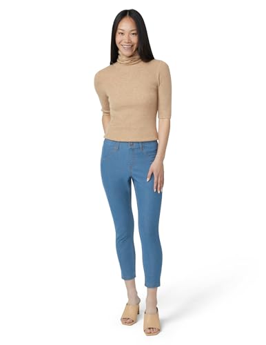 HUE Essential Denim Capri Leggings with Pockets — view 5