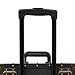 GDAE10 Large Capacity Hairdressing Case Mobile Makeup Train Case with Drawer,Beauty Salon Organizer for Hairstylist,Makeup Artist Trolley Cart Organizer,for Hair & Nail Tools (Black)