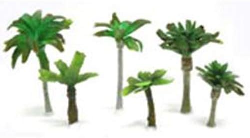 T Gauge 1:450 Palm Trees, Set of 6, A-007C
