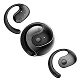 Xmenha Out of Ear Open Ear Headphones Outside The Ear Wireless Ear Hanging Bluetooth Headset Ows Over The Ear Open Ear Buds Earbuds Outside The Ear Headphones Bone Air Conduction Earbuds Black