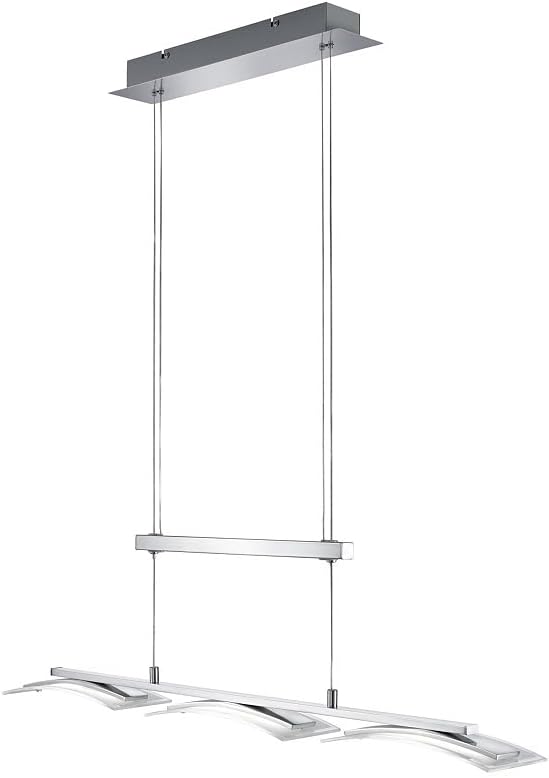 TRIO LED Tischleuchte Narcos - Metall Nickel Matt 6W Mit Touch Dimmer