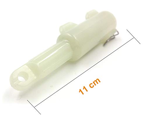 LED 4PACK Deep Drop Underwater Fishing Flashing Light Bait Lure Squid, 500hrs Lifespan, 600M Deep (RED)