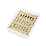 Doppelschicht-Design: Diese Doppelschicht-Seifenschale hält Ihre Seife trocken nach dem Gebrauch in der Dusche. Es hält die Seife länger und passt zum modernen Aussehen in der Dusche.