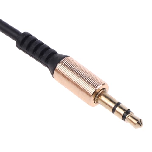 Cable AUX 3.5mm macho a macho 25cm ángulo 90 grados miniatura 4