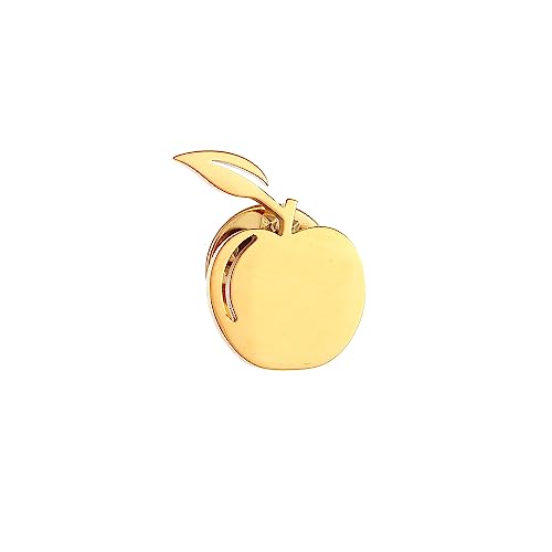 Image of Stainless Steel Dainty Apple Men Brooch Lapel Pins Women Clasp Clips